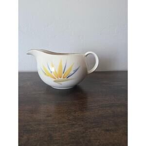 Vintage Winfield California Handcrafted Creamer Atomic Floral Mid Century